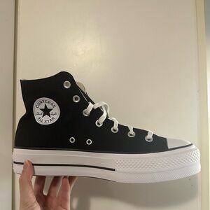 High top black converse